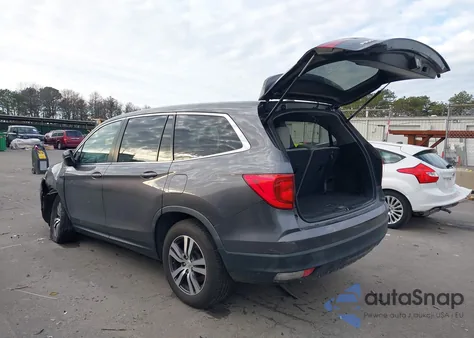 2017 Honda Pilot Ex z USA, uszkodzony, nr VIN 5FNYF6H38HB058681